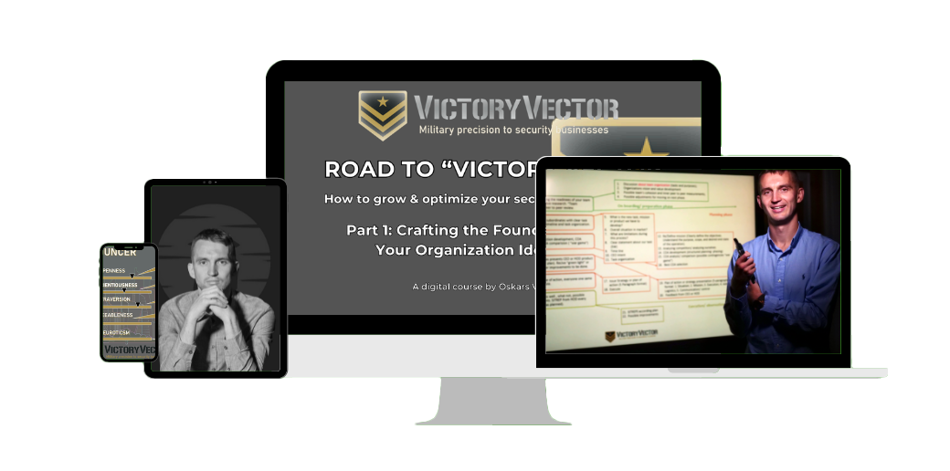 The Road To Victory Vector